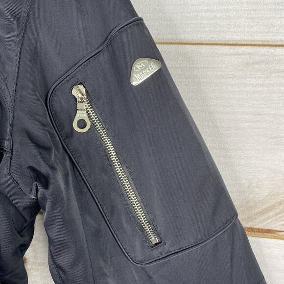 Marker Jacket Womens 12 Black Snow Full Zip Riding Aqua Guard Stretch Zip - Picture 2 of 13